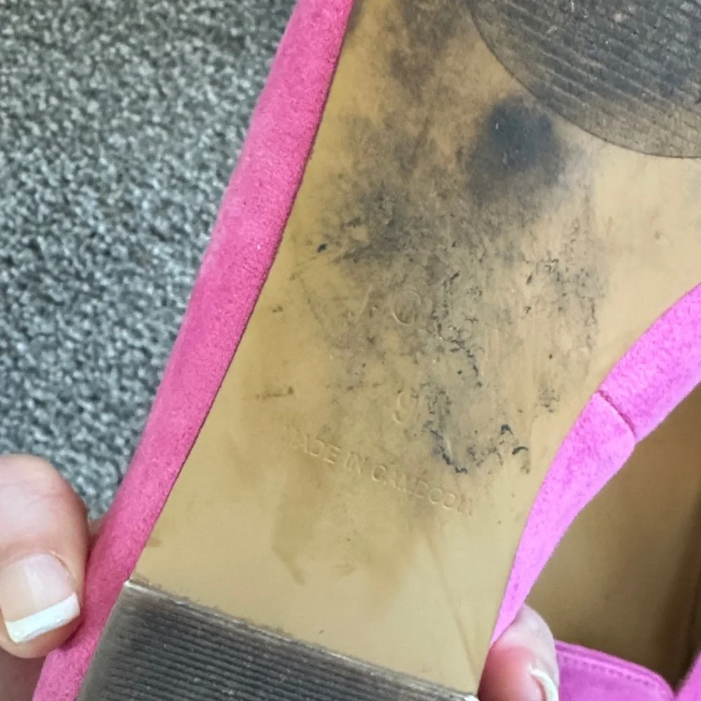 J. Crew Vibrant Pink Suede Loafers - Picture 5 of 5